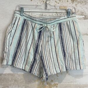 Z Supply Striped Drawstring Shorts with Pockets